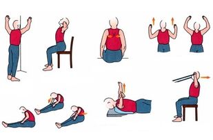 fyzické cvičení pro osteochondrózu hrudníku