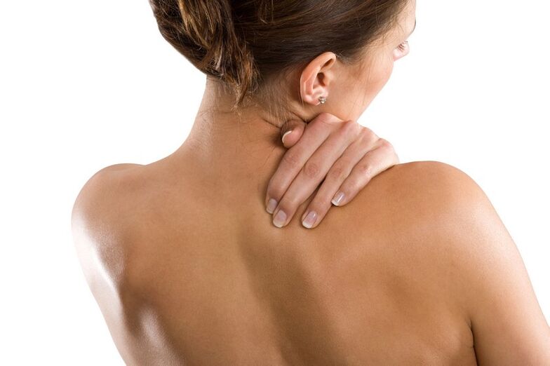 bolest krku ženy